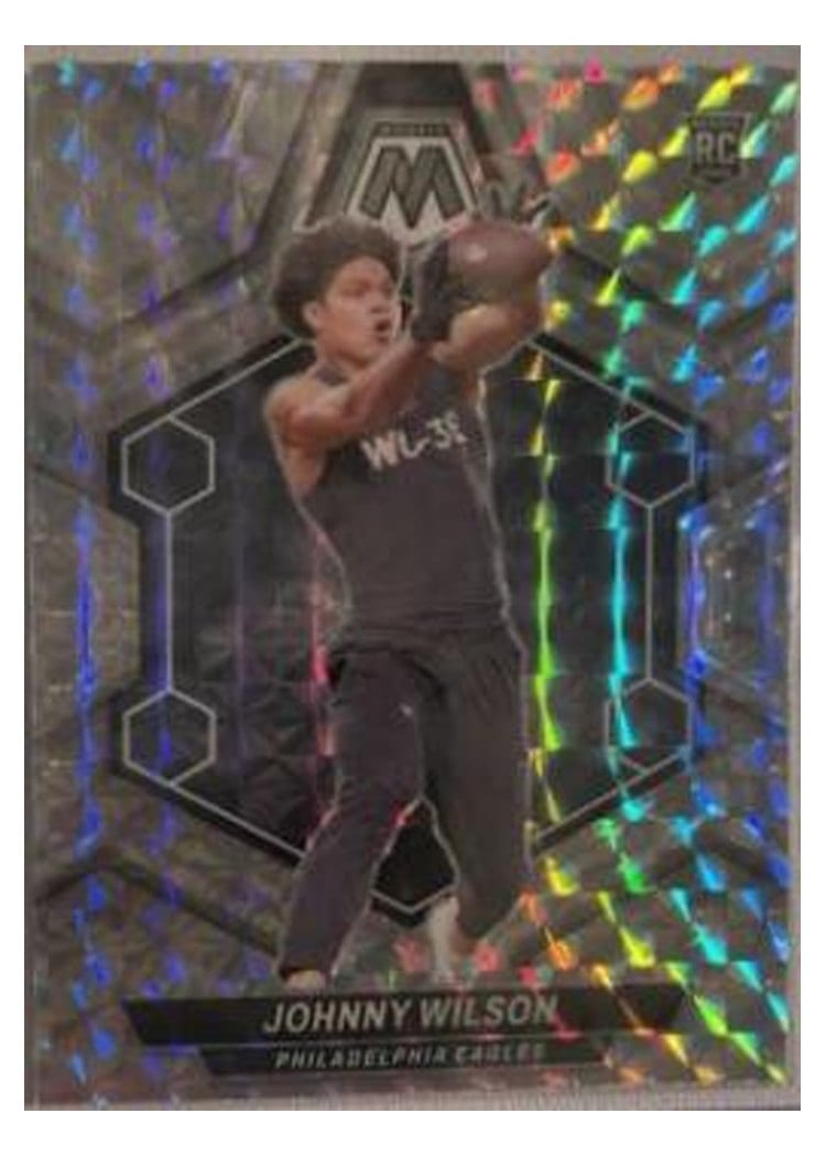 2024 Panini Mosaic Base Set Johnny Wilson #396 card
