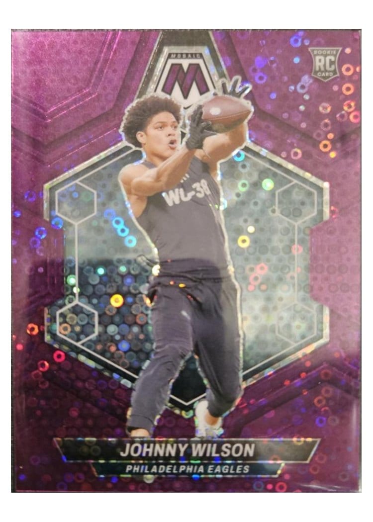 2024 Panini Mosaic Base Set Johnny Wilson #396 card