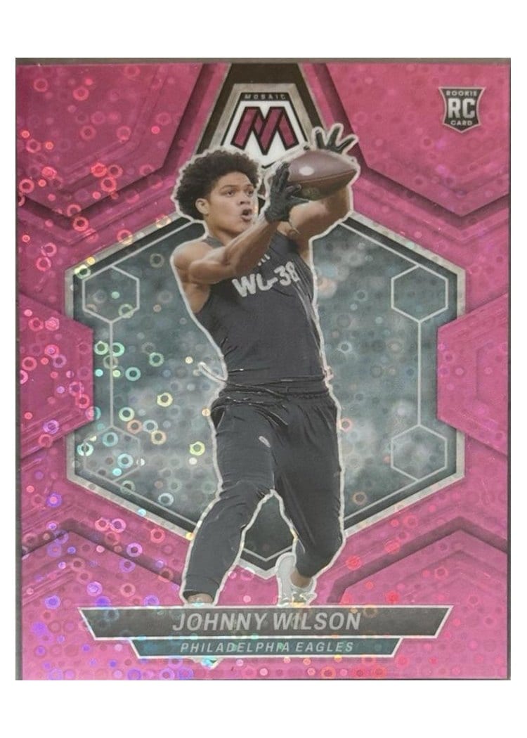2024 Panini Mosaic Base Set Johnny Wilson #396 card