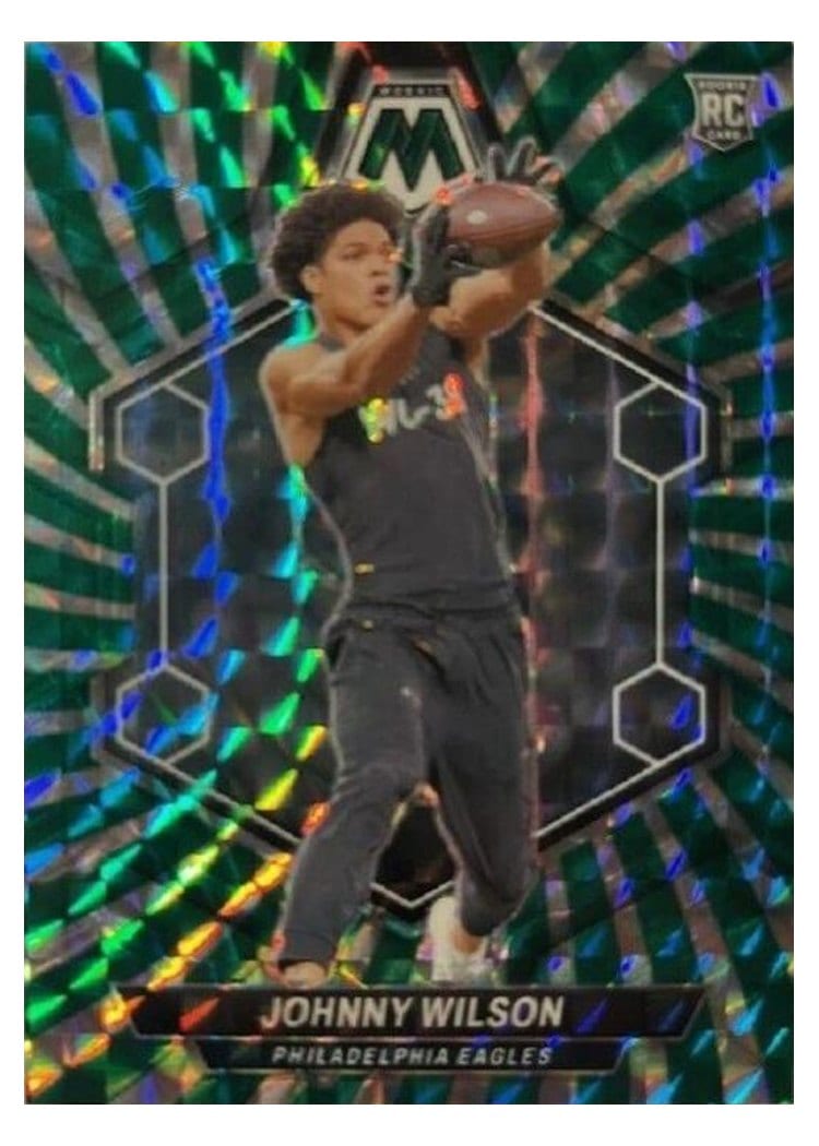 2024 Panini Mosaic Base Set Johnny Wilson #396 card