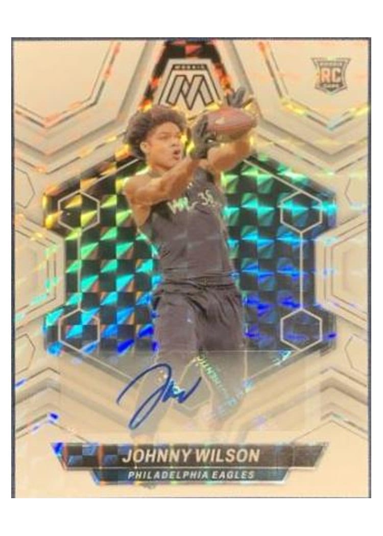 2024 Panini Mosaic Base Set Johnny Wilson #396 card