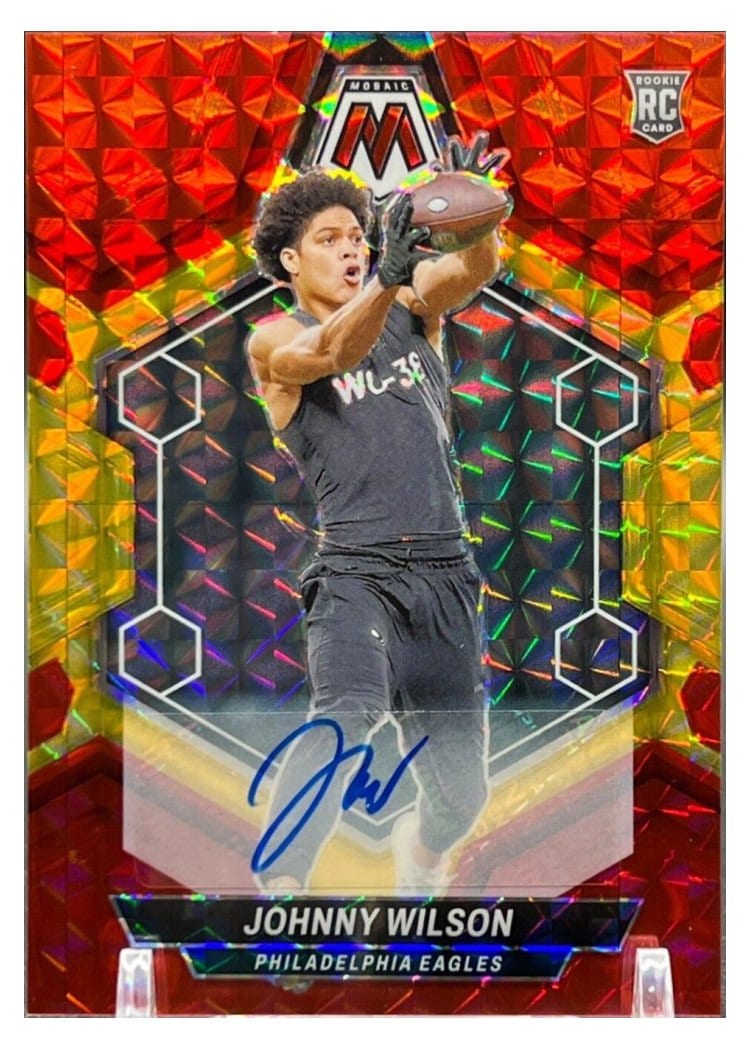 2024 Panini Mosaic Base Set Johnny Wilson #396 card