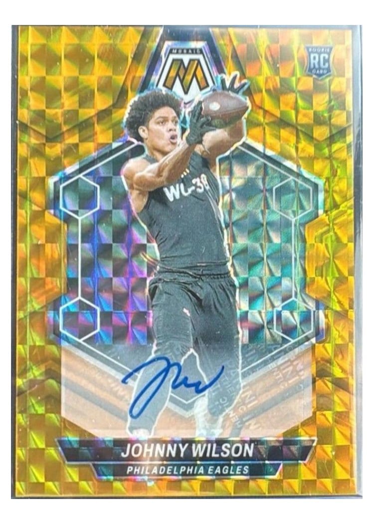 2024 Panini Mosaic Base Set Johnny Wilson #396 card