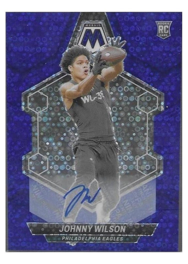 2024 Panini Mosaic Base Set Johnny Wilson #396 card