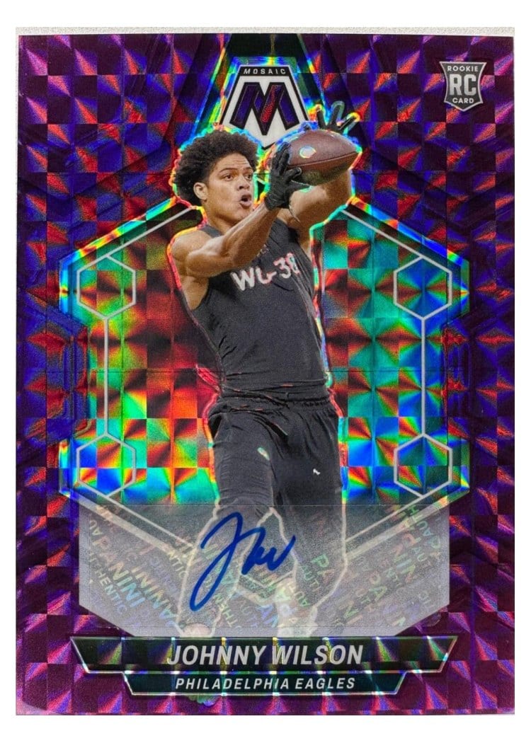 2024 Panini Mosaic Base Set Johnny Wilson #396 card
