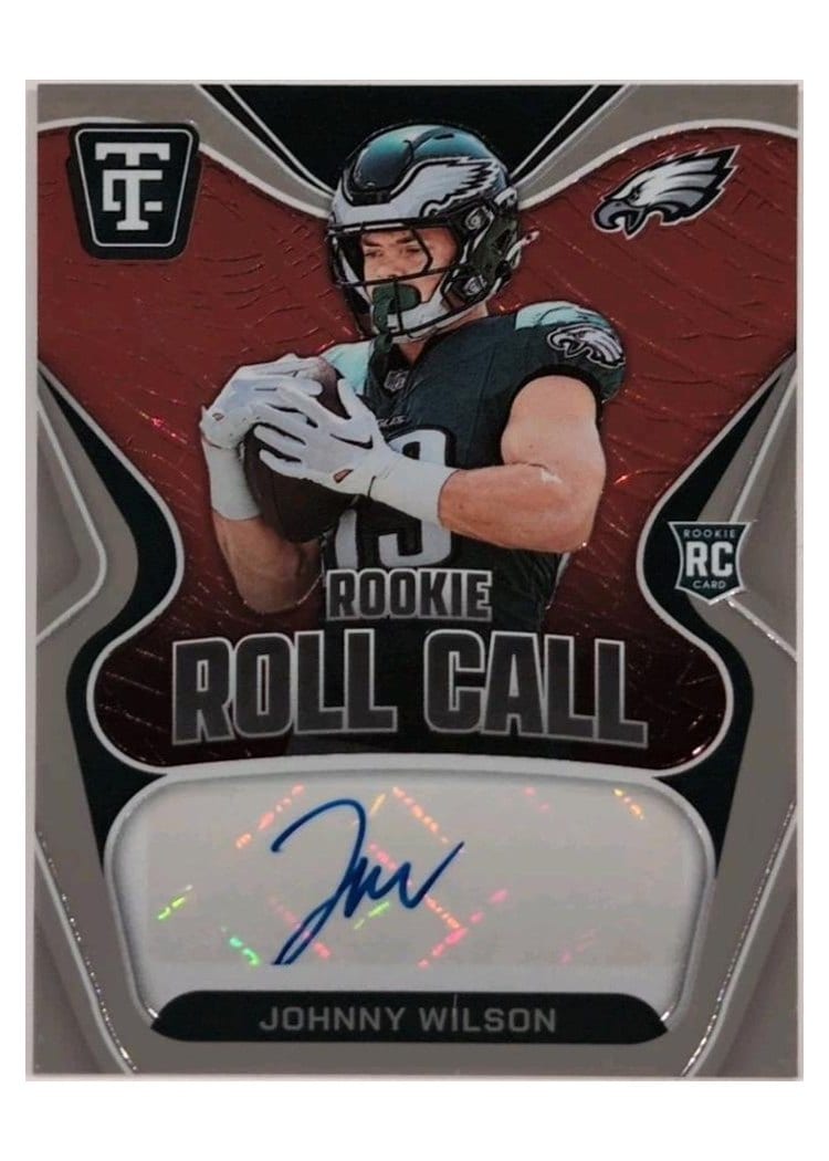 2024 Panini Totally Certified Rookie Roll Call Johnny Wilson #8 card