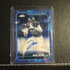 2024 Topps Chrome Sapphire Edition Rookies Autographs Sapphire Johnny Wilson #RA-JWI card