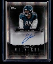 2024 Topps Midnight Stroke of Midnight Autographs Johnny Wilson #SMA-JWI card