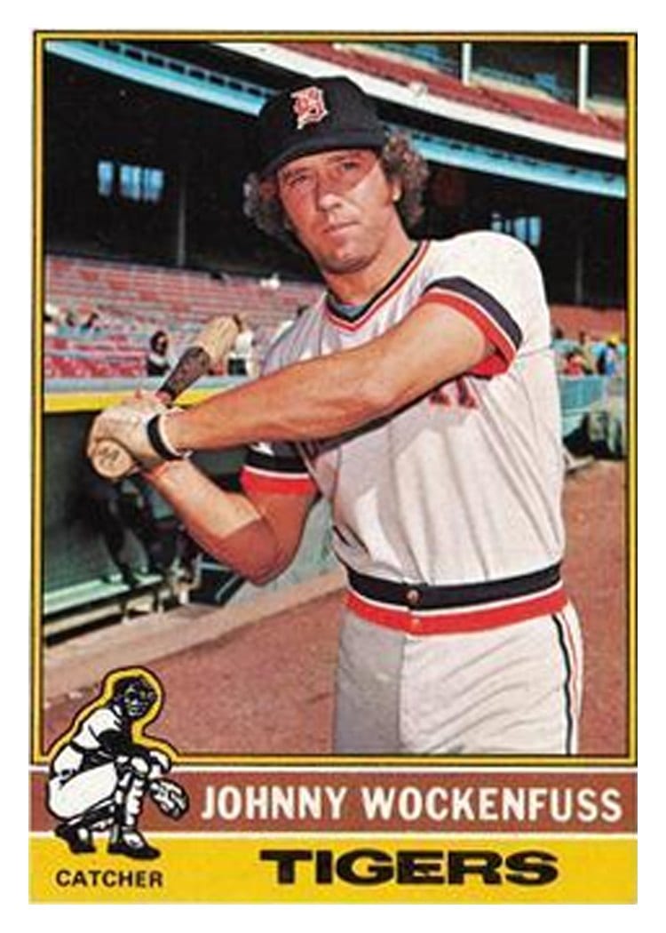 1976 Topps Johnny Wockenfuss #13 card