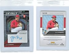 2021 Panini Prizm Debut Signatures JoJo Romero #DS-JO card