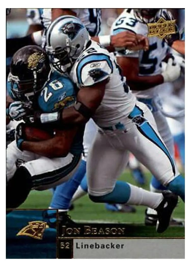2009 Upper Deck Jon Beason #33 card