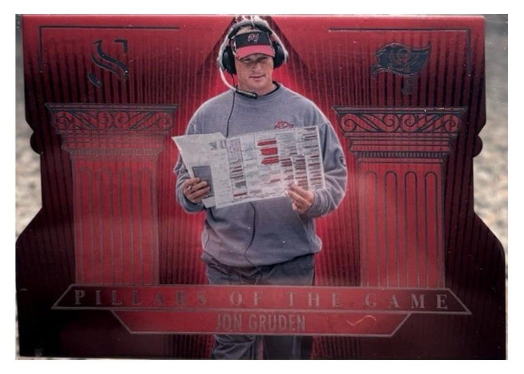 2025 Panini Silhouette Pillars of the Game Jon Gruden #5 card