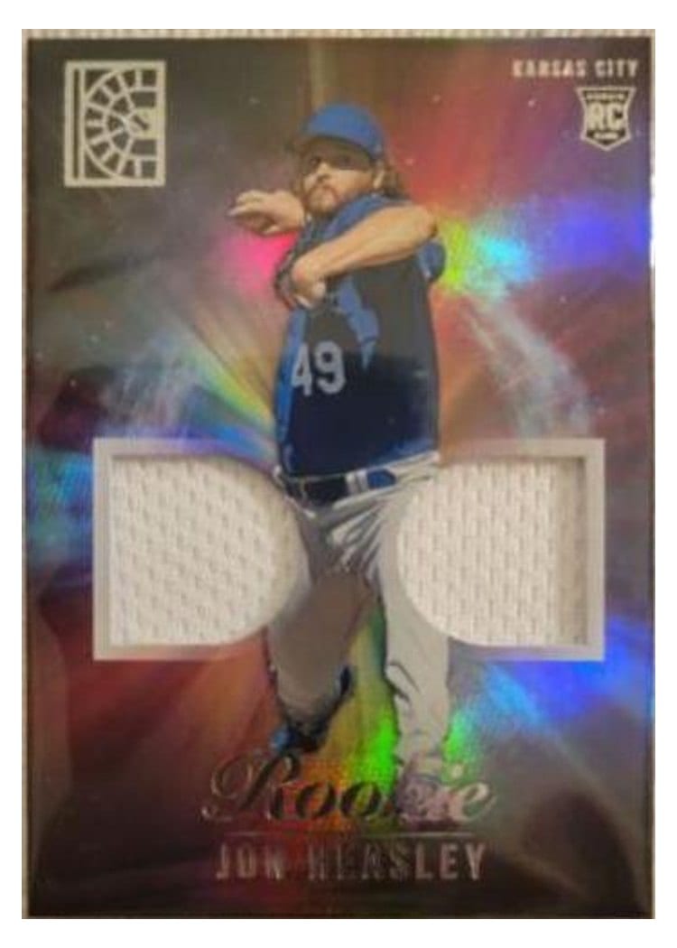 2022 Panini Capstone Rookie Dual Materials Jon Heasley #RDM-JH card