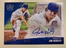 2022 Panini Diamond Kings DK Signatures Jon Heasley #DKS-JH card
