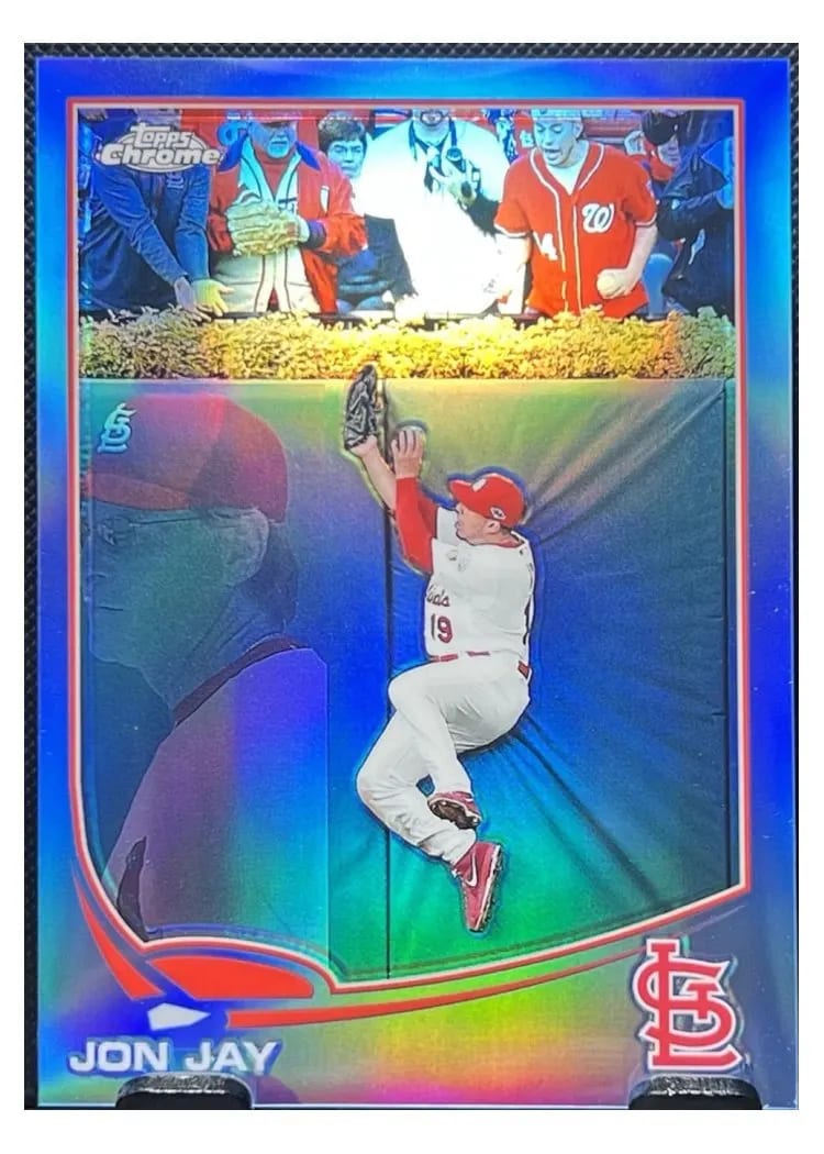 2013 Topps Chrome Jon Jay #4 card