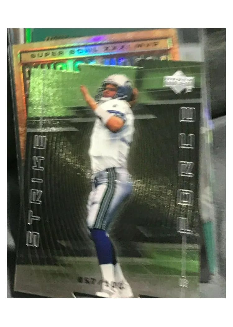 1999 Upper Deck Strike Force Jon Kitna Silver #SF14 card
