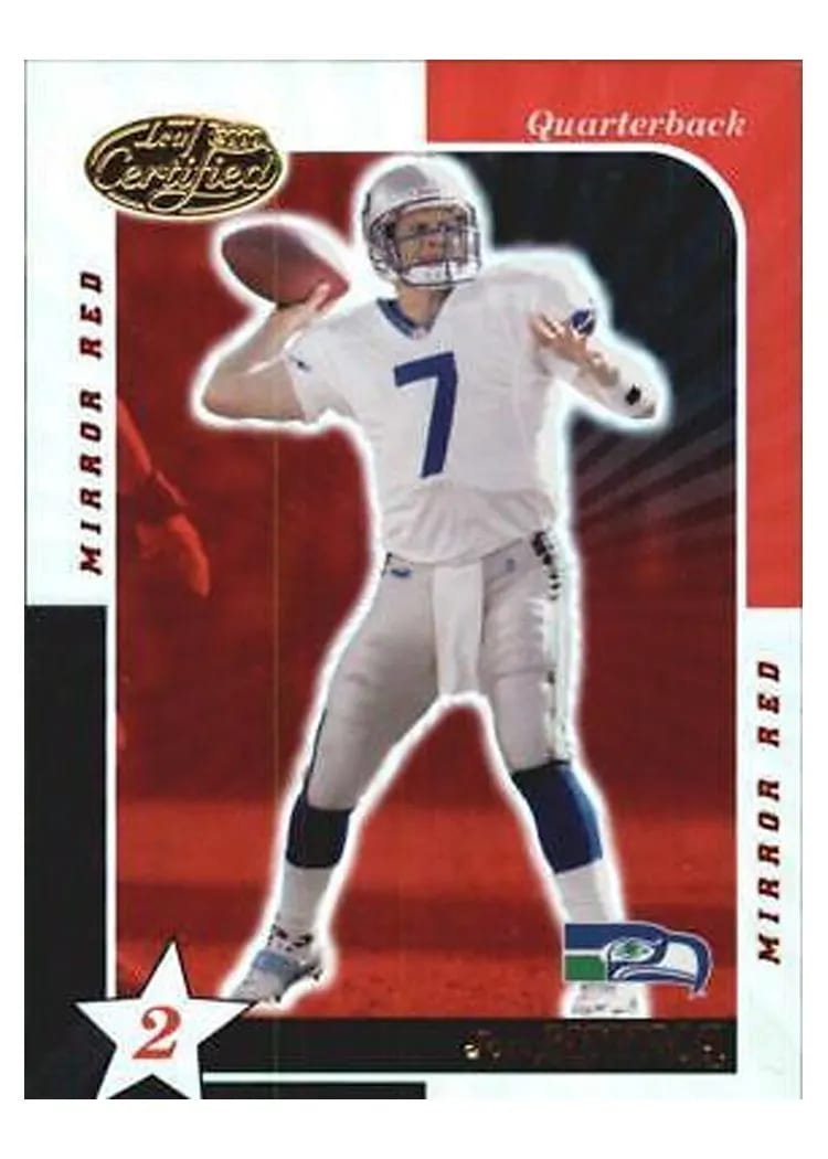 2000 Leaf Certified Jon Kitna #139 card