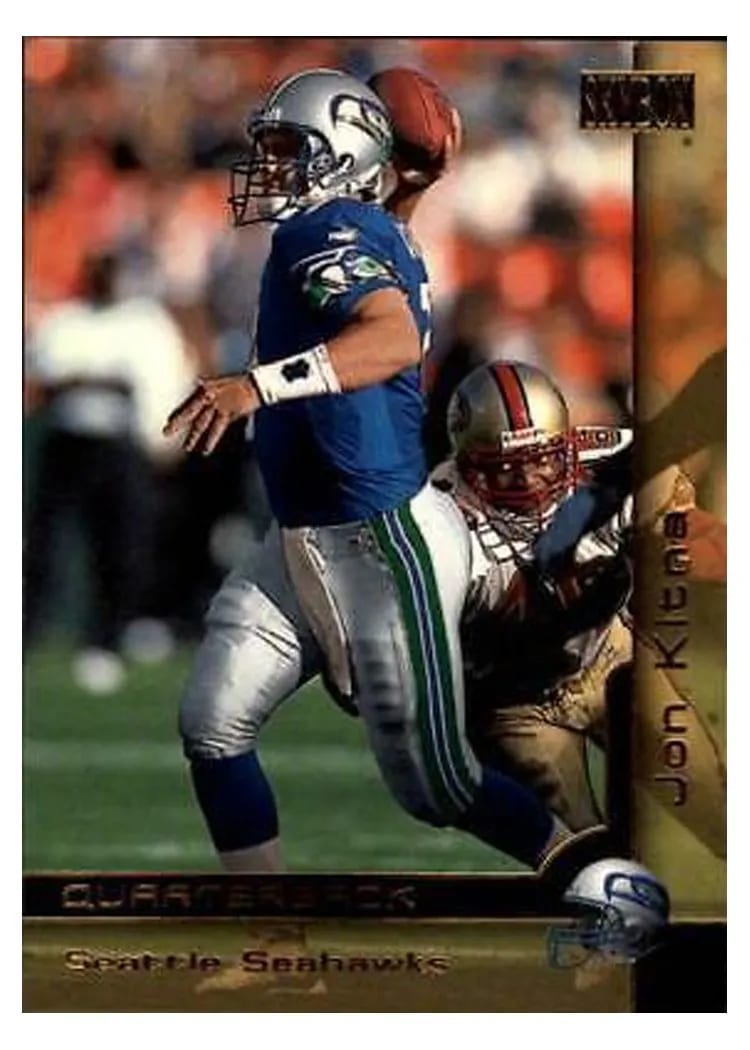2000 Skybox Jon Kitna #137 card