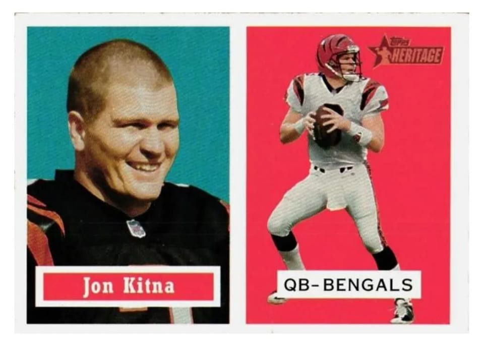 2000 Upper Deck Legends Jon Kitna #74 card