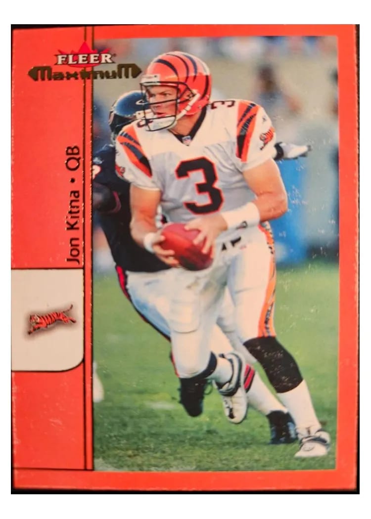 2002 Fleer Maximum Jon Kitna #179 card