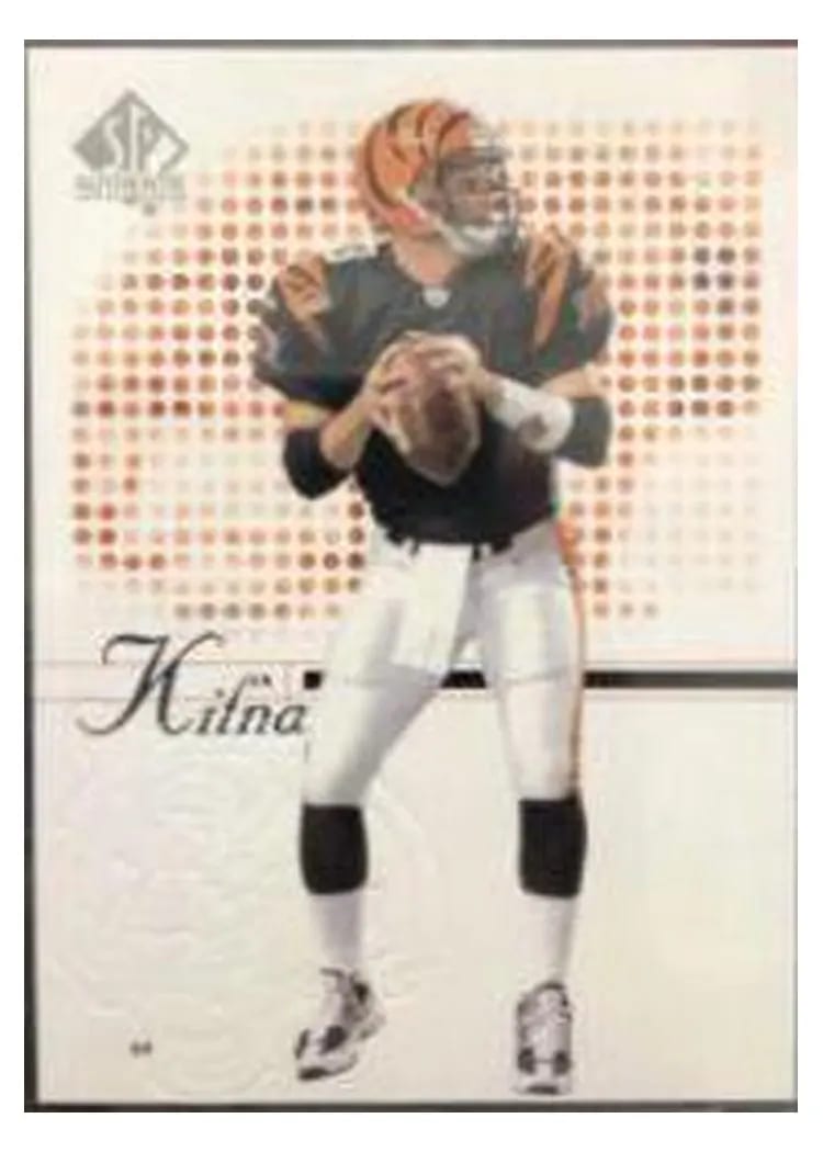 2002 SP Authentic Jon Kitna #70 card