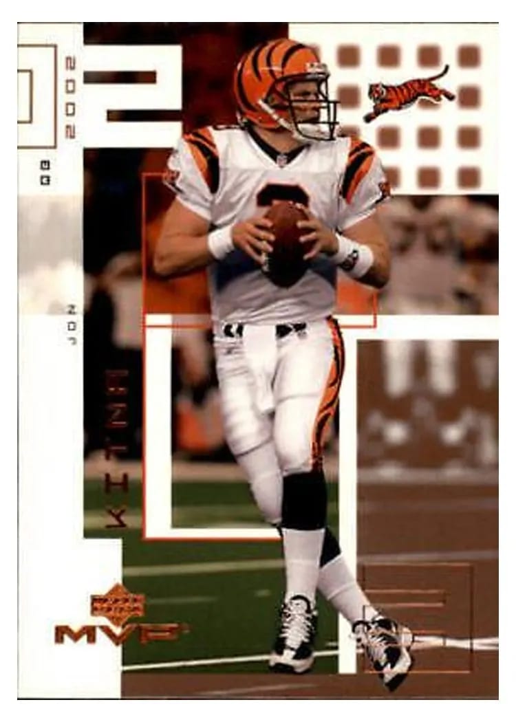 2002 Upper Deck MVP Jon Kitna #48 card