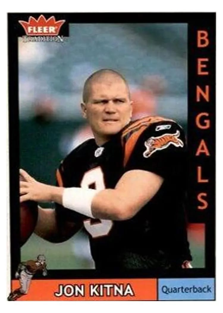2003 Fleer Tradition Jon Kitna #49 card