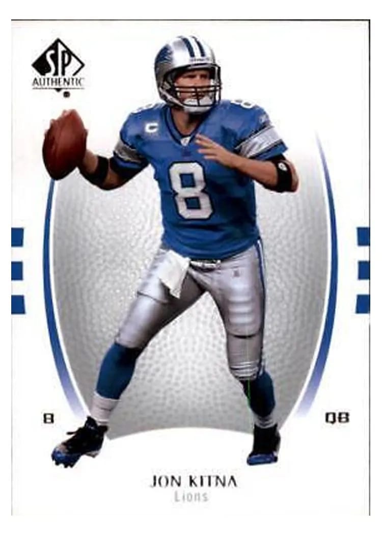 2007 SP Authentic Jon Kitna #48 card