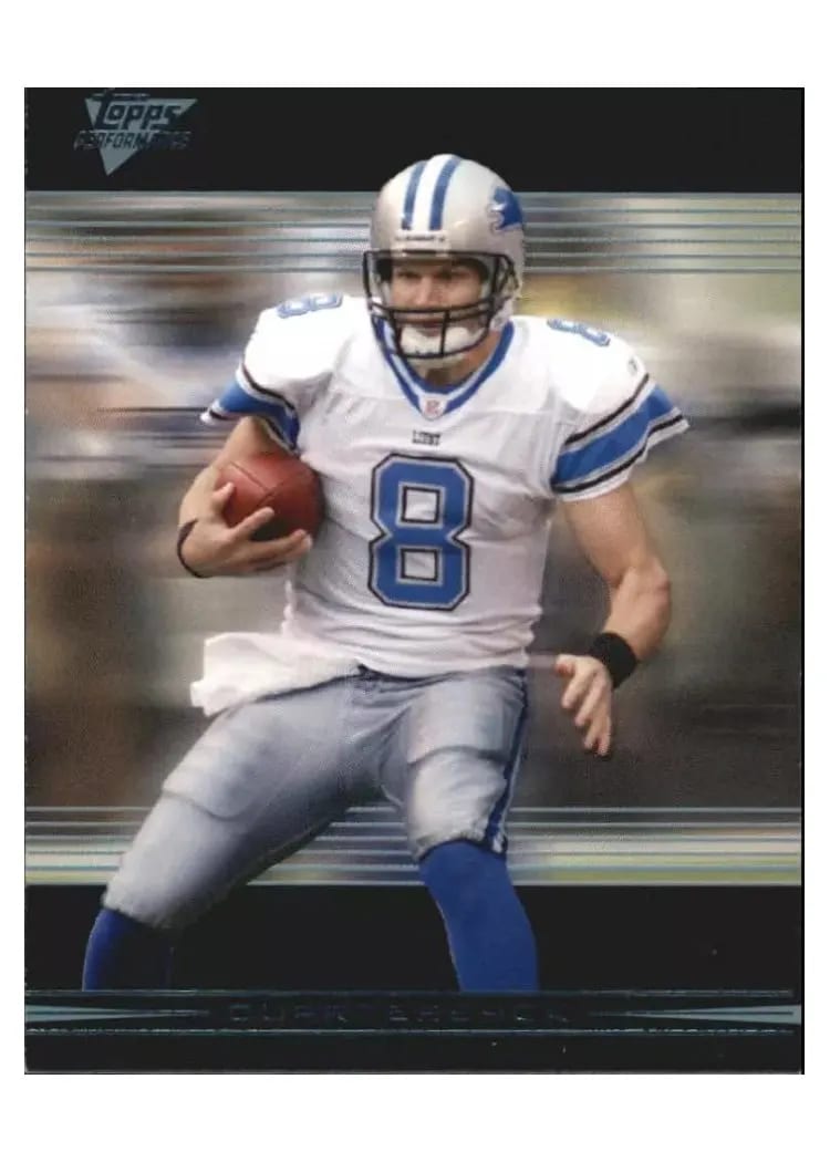 2007 Topps Performance Jon Kitna #4 card