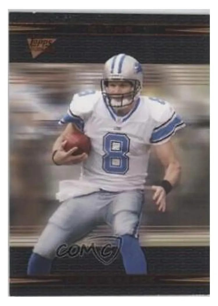 2007 Topps Performance Jon Kitna #4 card