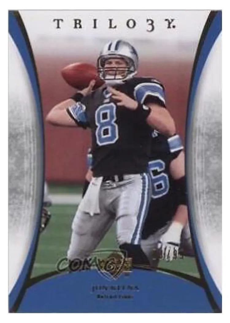 2007 Upper Deck Trilogy Jon Kitna #32 card