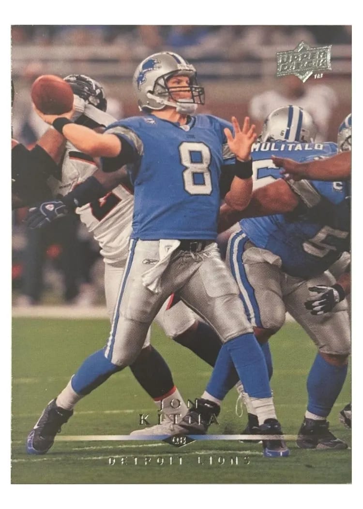2008 Upper Deck Jon Kitna #64 card