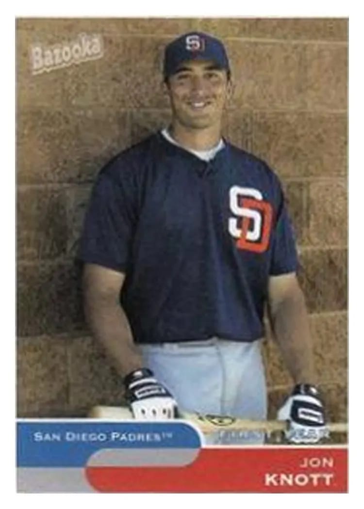 2004 Bazooka Jon Knott #276 card