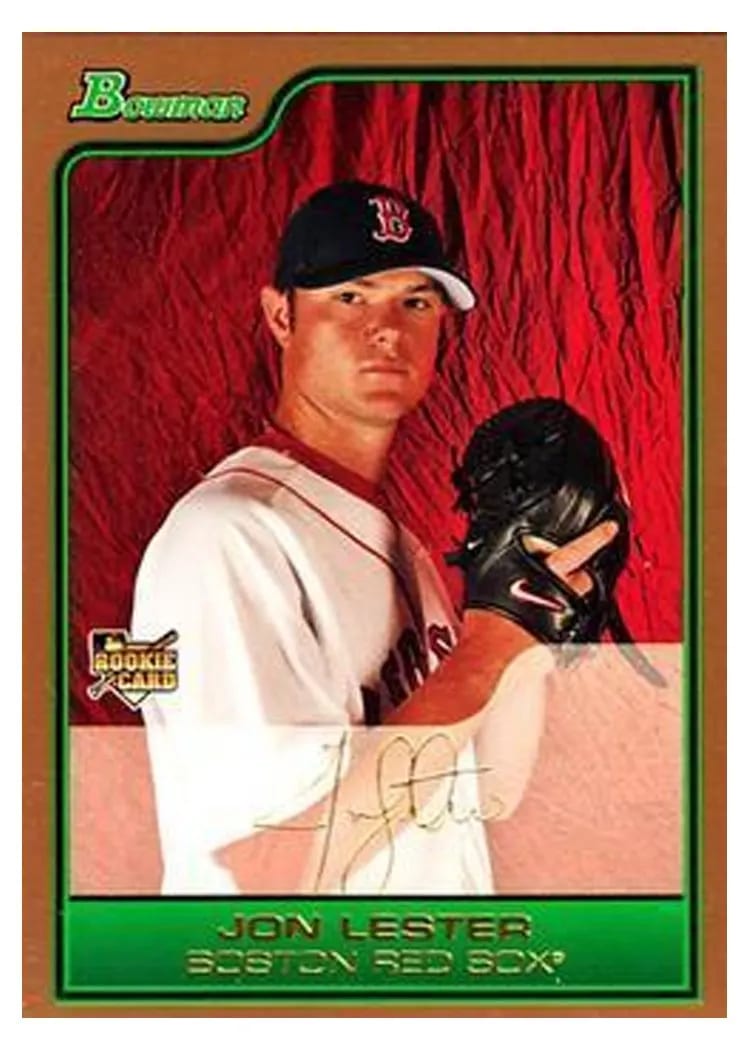 2006 Bowman Draft Picks Jon Lester #BDP22 card