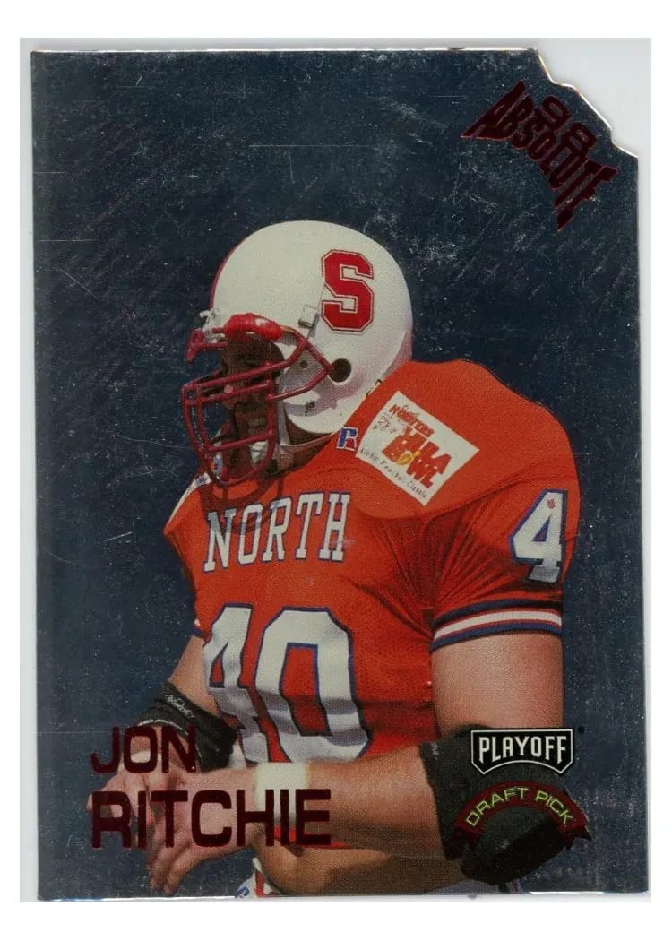 1998 Playoff Absolute Draft Picks Jon Ritchie #22 card
