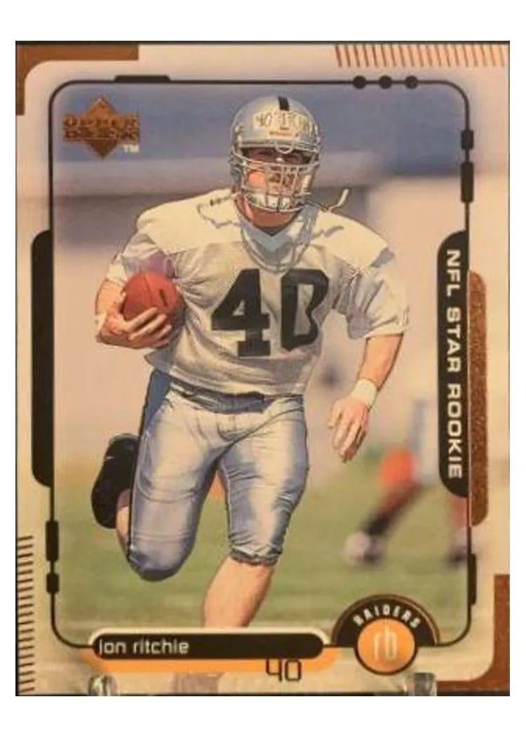 1998 Upper Deck Jon Ritchie #38 card