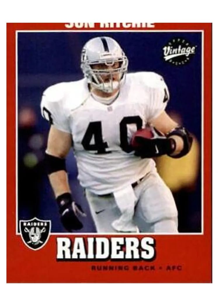 2001 Upper Deck Vintage Jon Ritchie #127 card