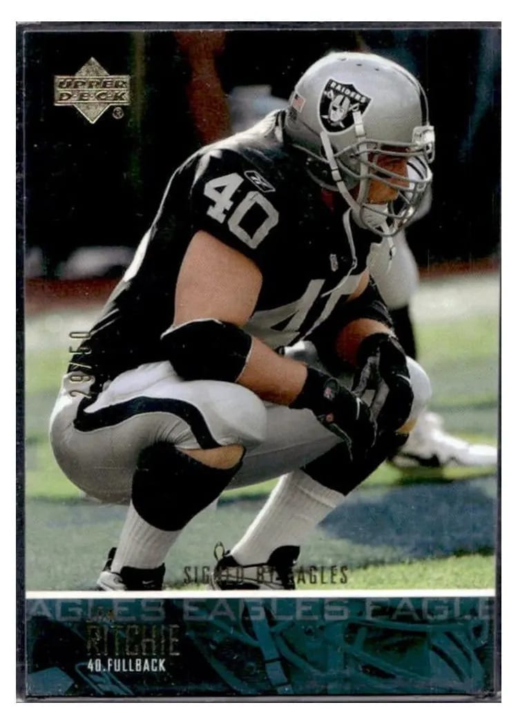 2003 Upper Deck Jon Ritchie #20 card