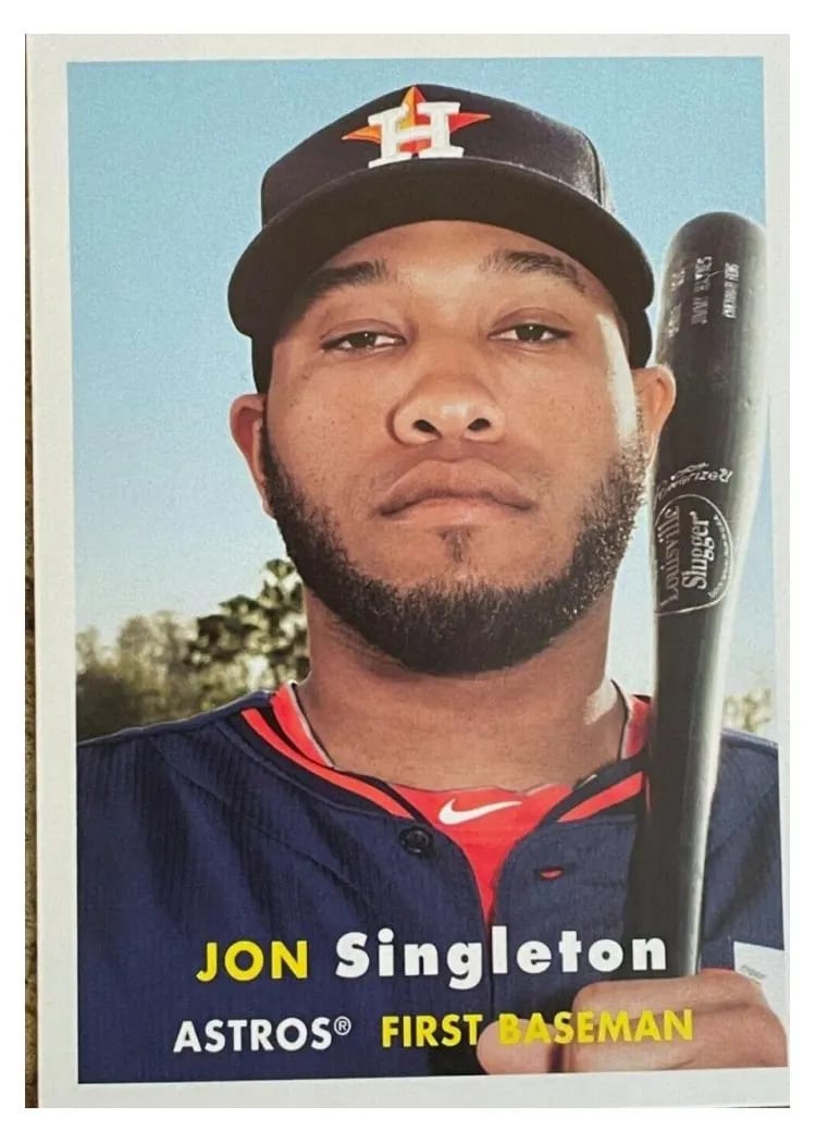 2015 Topps Archives Jon Singleton #3 card
