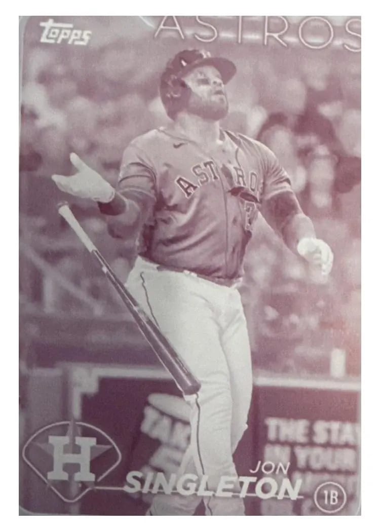 2024 Topps Update Base Set Jon Singleton #US323 card