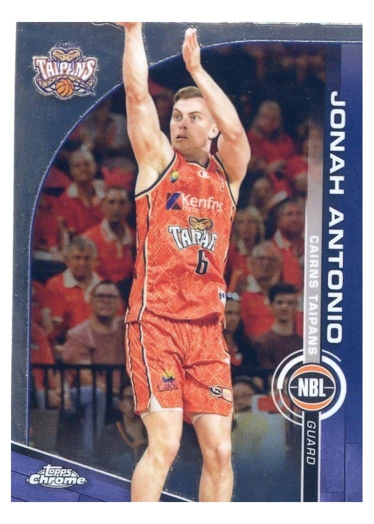 2023-24 Topps Chrome NBL Base Set Jonah Antonio #24 card