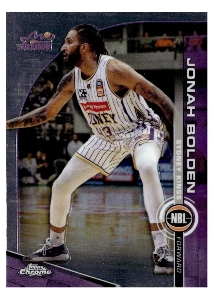 2023-24 Topps Chrome NBL Base Set Jonah Bolden #86 card
