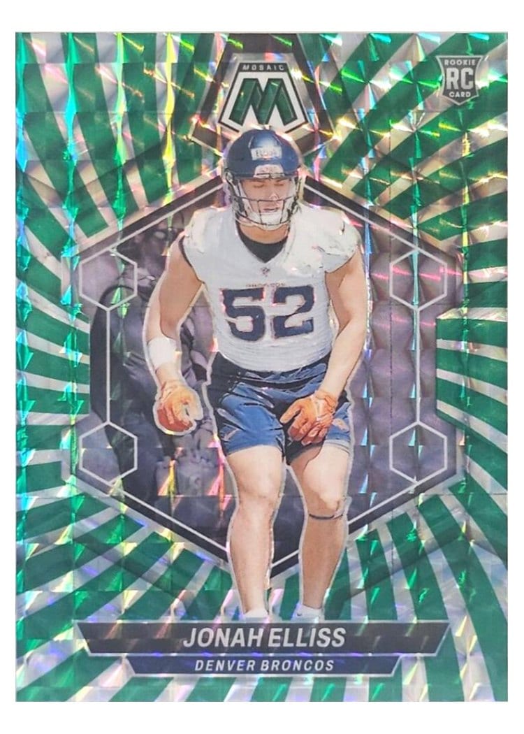 2024 Panini Mosaic Base Set Jonah Elliss #364 card