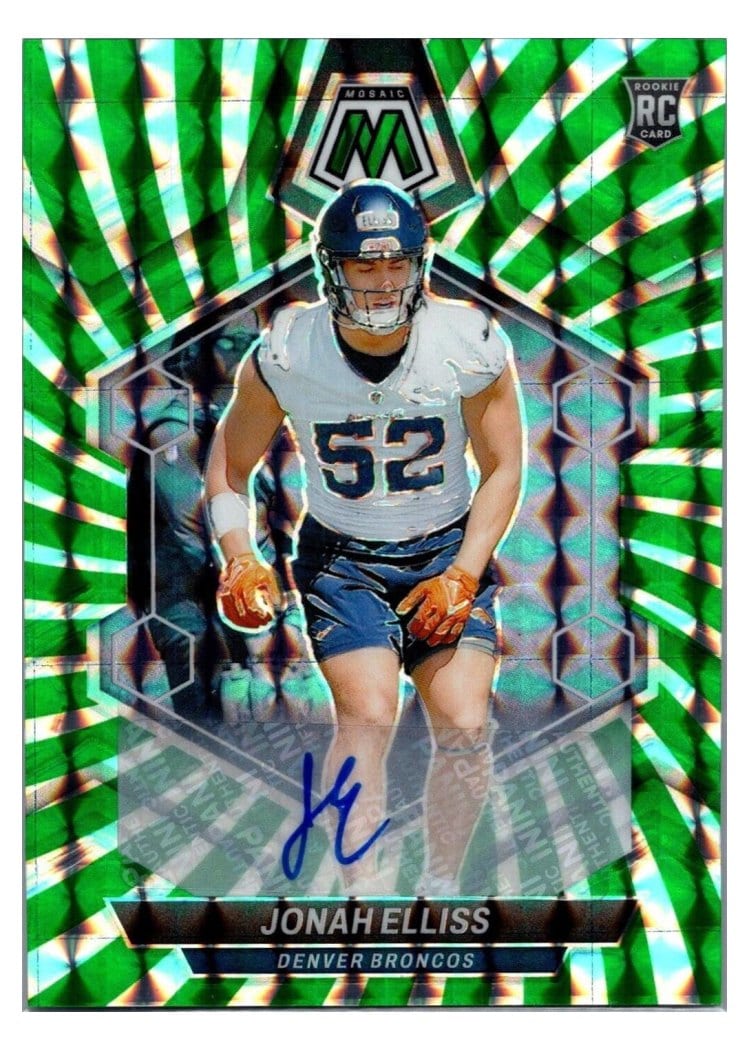 2024 Panini Mosaic Base Set Jonah Elliss #364 card