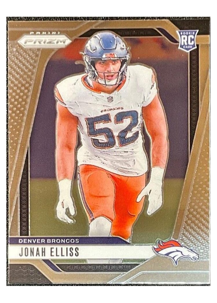 2024 Panini Prizm Base Set Jonah Elliss #356 card