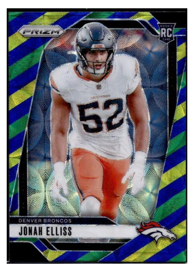 2024 Panini Prizm Base Set Jonah Elliss #356 card