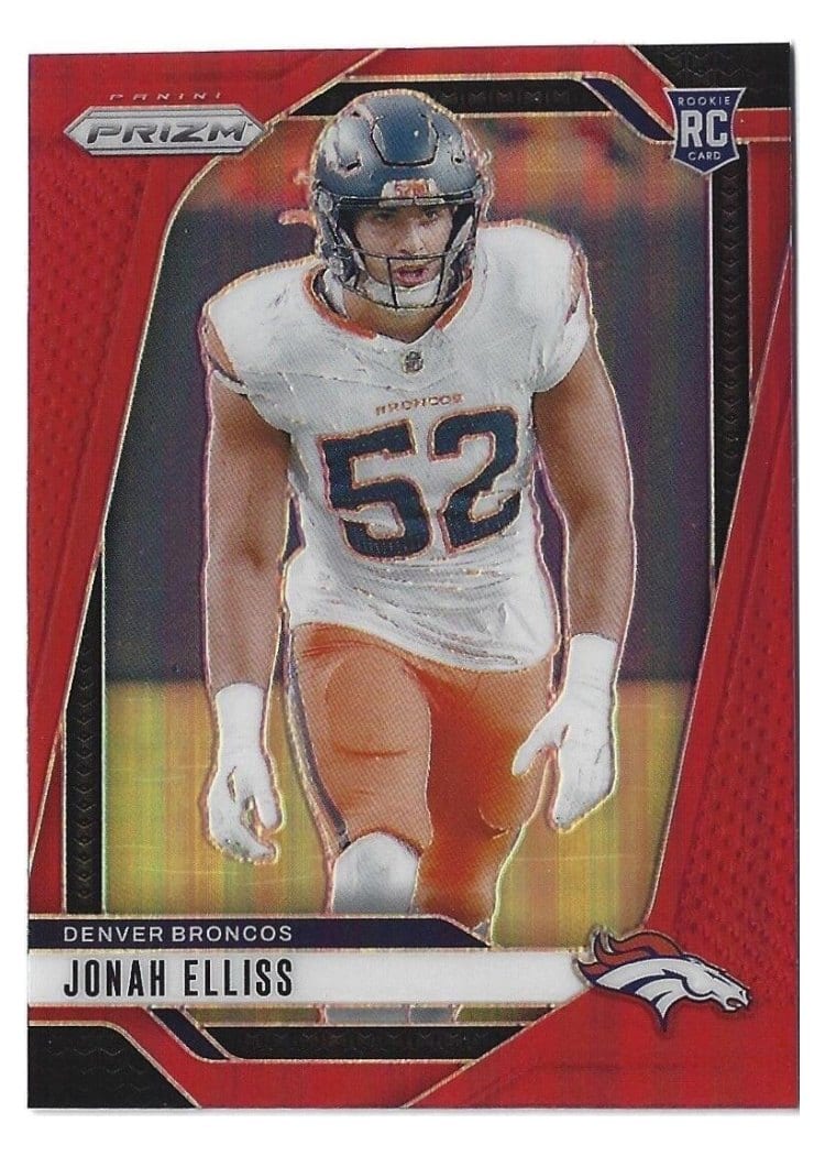 2024 Panini Prizm Base Set Jonah Elliss #356 card