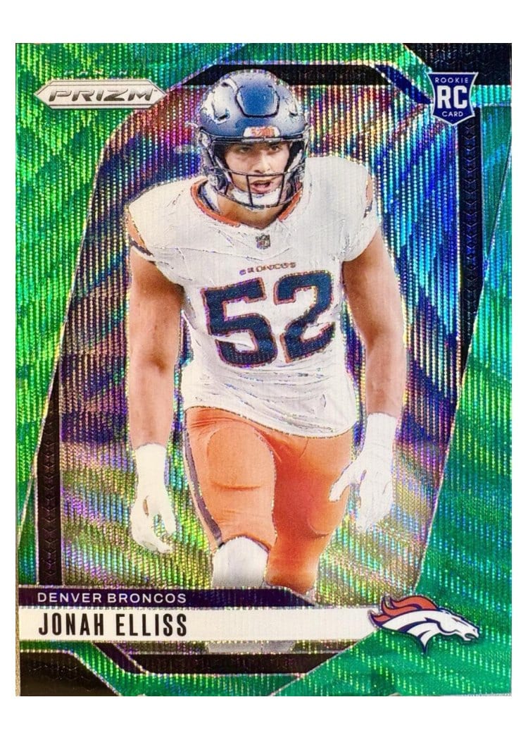 2024 Panini Prizm Base Set Jonah Elliss #356 card
