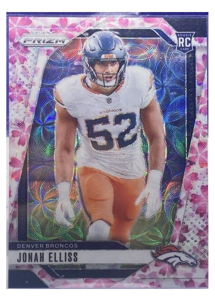 2024 Panini Prizm Base Set Jonah Elliss #356 card