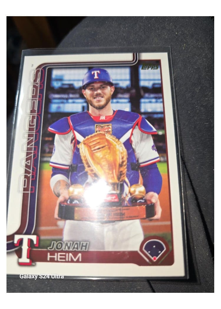 2025 Topps Base Set Jonah Heim #51 card